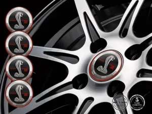 Shelby Adesivi Cerchio Auto Design Cupola Stiloso Lusso